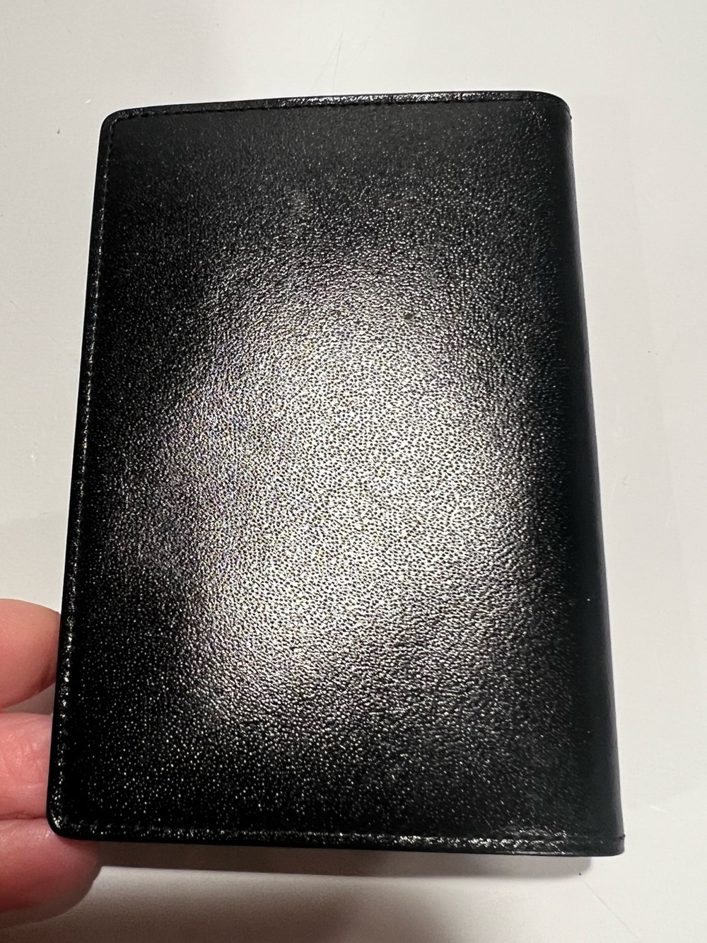 Authentic Montblanc Meisterstuck Black Leather Card Holder Case - Picture 5 of 5